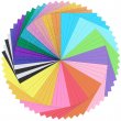 Carton pour scrapbooking LOKLik - Paquet 60 feuilles de 20 couleurs