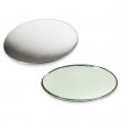 Badges miroir ovales - 65x45mm - Sac de 100 unités