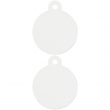 Sublimation Dog Tag - Round - Double Sided - 30x38mm