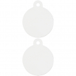 Sublimation Dog Tag - Round - Double Sided - 30x38mm