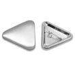 Badges épingle triangulaires - 40x40x40mm - Sac de 100 unités