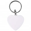 Etiquette plastique 2mm sublimable pour animaux de compagnie - Cœur