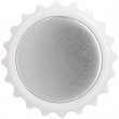 Magnetic Bottle Opener Ø58mm - White