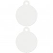 Sublimation Dog Tag - Round - Double Sided - 30x38mm