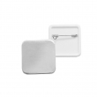 Pin Square Badges - 32x32mm - Pack of 10 units