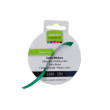 Cinta de raso color verde - Rollo de 6mm x 10m