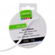 Satin Ribbon - White - 9mmx10m roll