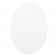Sublimable Ceramic Hanging Ornament - Oval