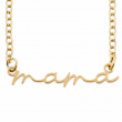 Mamá Pendant Necklace - Gold