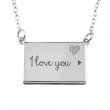 Collier enveloppe 