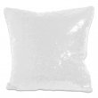 Cushion Cover with reversible sequins - Square - White/White