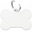 Médaille de chien sublimable os double face - 38x28mm