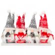 Christmas Gnome Ornaments with Photo - Pack of 8