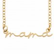 Mamá Pendant Necklace - Gold