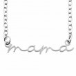 Mamá Pendant Necklace - Silver