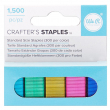 Crafter's Staples We R - Grapas de colores - Pack de 1500 uds surtidas
