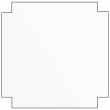 Sublimable Canvas Painting 27x27cm Dekorarte - Pack 2 pcs