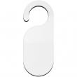 Accroche porte sublimable 1 face ovale ouvert de 10 x 25 cm