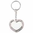 Sublimation Keyring Bag Holder - Heart Shaped