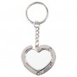 Sublimation Keyring Bag Holder - Heart Shaped