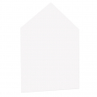 Lámina de aluminio blanca para Photo Block Casa de 12 x 19,8 cm