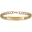 Engravable Steel Bracelet - Gold