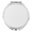 Miroir de poche sublimable - Rond - Argent Ø5cm
