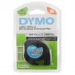 Ruban adhésif métallisé pour étiqueteuse Dymo Letratag LT100-H