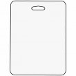 Étiquette pour bagage en bois MDF3 sublimable - Rectangulaire 7x10cm