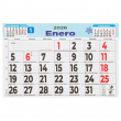 Faldilla calendario mensual 23,5 x 16,5 cm