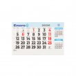 Faldilla calendario mensual 15 x 11 cm