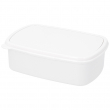 Sublimable plastic tupper - White