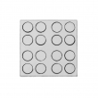 Sublimation Game Pieces - Round - Ø16mm - Jig with 16 units