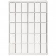 Fichas rectangulares de juegos para sublimación - Horma A4 con 30 uds