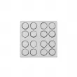 Fichas redondas de juegos para sublimación de Ø10 mm - Horma con 16 uds