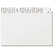 Fotopanel Gran & Grandpa Corazón 15x20 sublimable