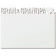 Fotopanel Gran & Grandpa Corazón 15x20 sublimable