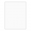Sublimable Glossy White Aluminium Photo Panel for Outdoor - 28x36cm