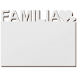 Sublimation Familia MDF Photo Panel 3mm - 15x20cm - Model 3