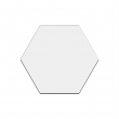 MDF Photo Panel 3mm - Hexagon 12x12 (1:1) - Pack of 2