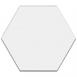 MDF Photo Panel 3mm - Hexagon 20x20 (1:1)