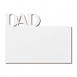 Fotopanel Dad 15x20cm madera DM3 sublimable