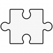 Fotopanel puzzle 23x15cm DM15mm sublimable