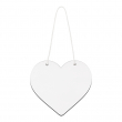 Fotopanel colgante madera DM3 sublimable - Corazón 18x16cm