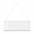 Fotopanel colgante madera DM3 sublimable - Rectangular 28x10cm