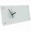 Panneau photo horloge en verre sublimable - 16x30x0,5cm
