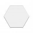 MDF Photo Panel 3mm - Hexagon 15x15 (1:1)