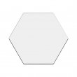 Panneau photo MDF 3mm - Hexagone 15x15 (1:1)