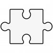Sublimatable DM15 Wooden Puzzle Photo Panel 23x15cm