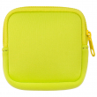 Étui pour écouteurs sublimable en néoprène vert fluo